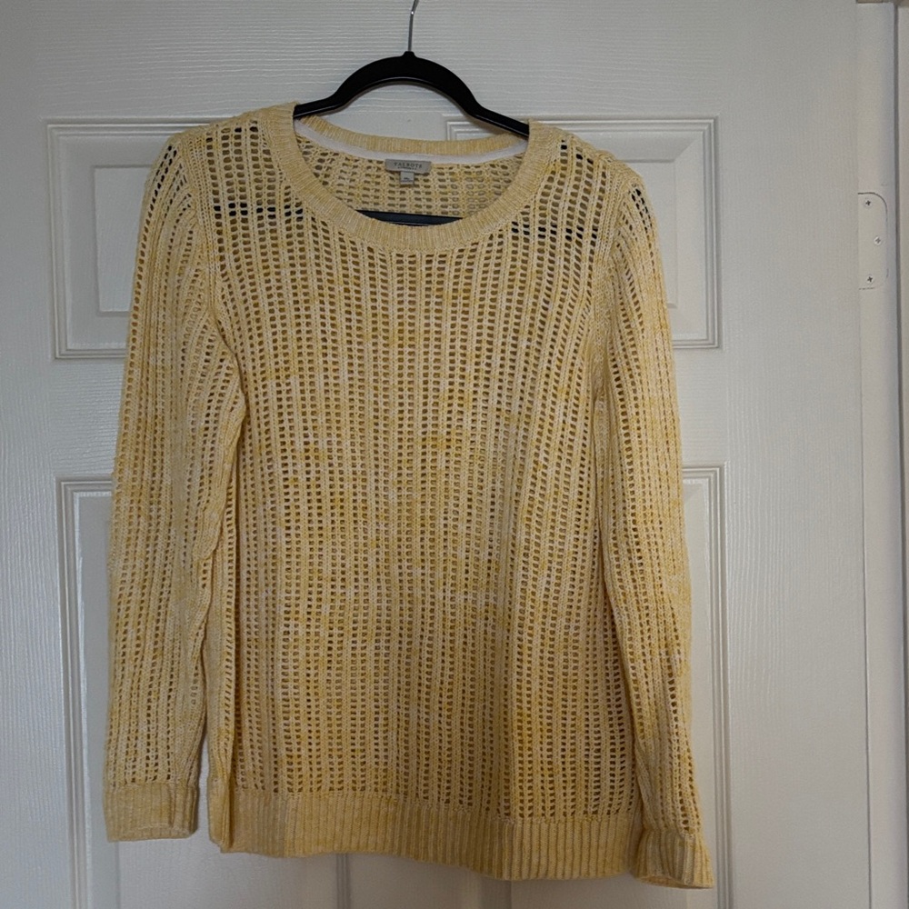 Talbots Sunny Yellow Knit Sweater